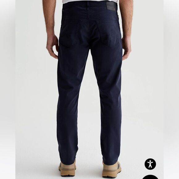 Mens AG Everett Slim Straight Jeans in Dark Navy, size 40/32, NWOT - Picture 6 of 6